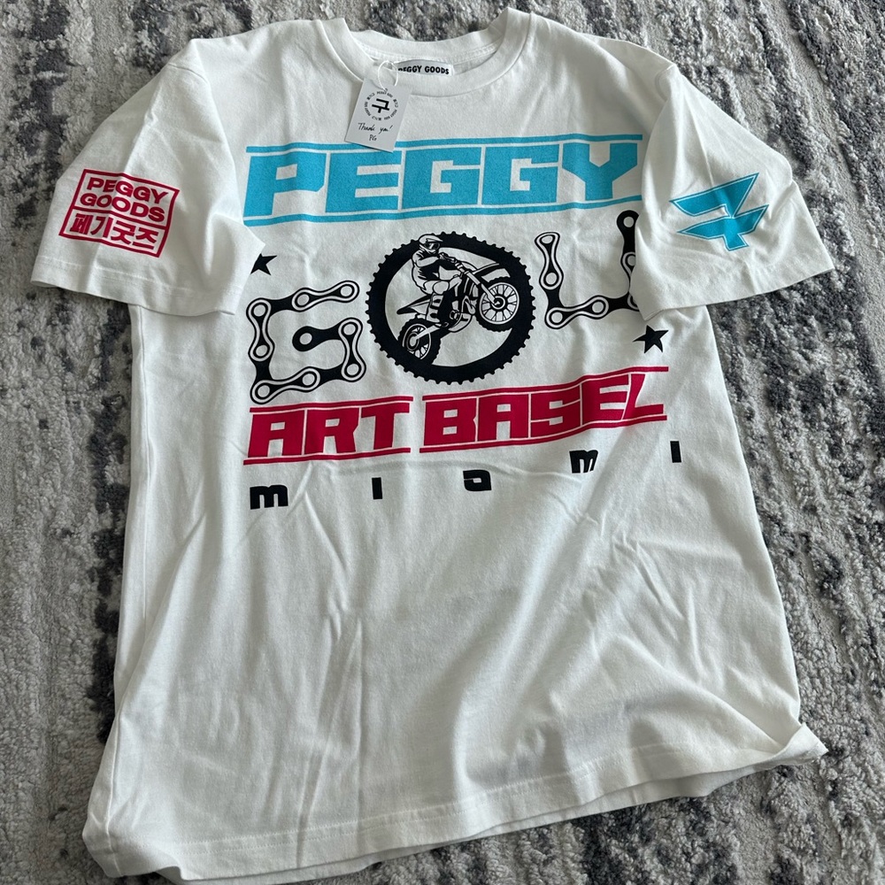 NWT Peggy Gou Art Basel limited edition tee.